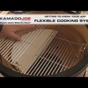 Must-Have Kamado Joe halve maan grillrooster voor Big Joe rvs