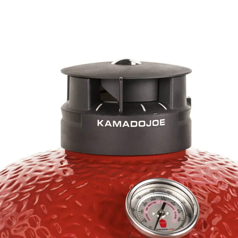 Betrouwbaar Kamado Joe Kontrol Tower ventilatie koepel aluminium zwart