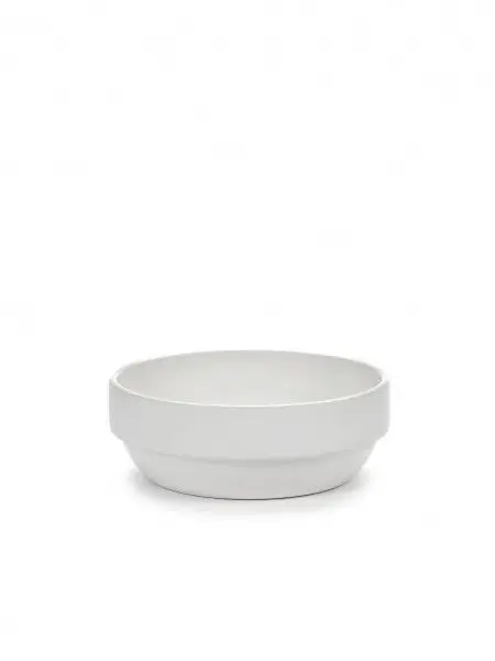 Serax Passe-Partout kom ø 16 cm h 6 cm porselein wit mat Populair