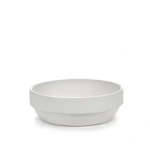 Nieuw Serax Passe-Partout kom ø 18 cm h 6 cm porselein wit mat