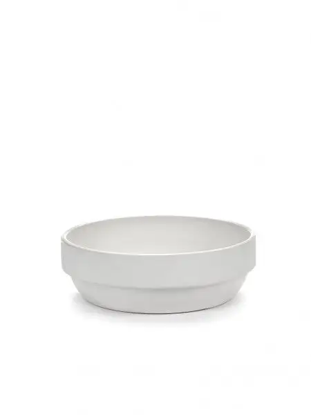 Nieuw Serax Passe-Partout kom ø 18 cm h 6 cm porselein wit mat