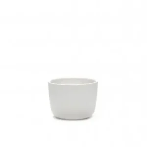 Uitverkoop Serax Passe-Partout cappuccinokop zonder oor 200 ml ø 8,5 cm h 6 cm porselein wit mat