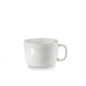 Populair Serax Passe-Partout cappuccinokop met oor 200 ml ø 8,5 cm h 6 cm porselein glanzend wit