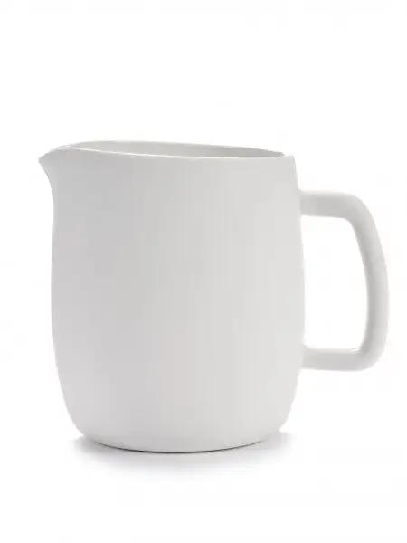Betaalbaar Serax Passe-Partout kan 1,5 liter ø 13,2 cm h 16,1 cm porselein wit mat