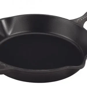 Express Levering Le Creuset skillet hoge koekenpan ø 26 cm gietijzer mat zwart