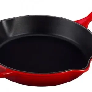 Le Creuset skillet hoge koekenpan ø 26 cm gietijzer kersrood Shop Nu