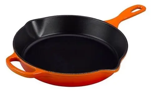 Le Creuset skillet hoge koekenpan ø 26 cm gietijzer vulcanique Beperkt Aanbod