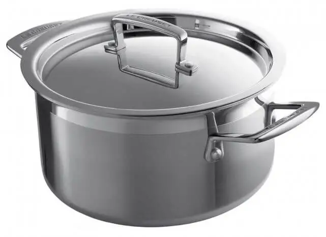 Le Creuset Magnetik lage kookpan ø 20 cm rvs Fabrieksprijs