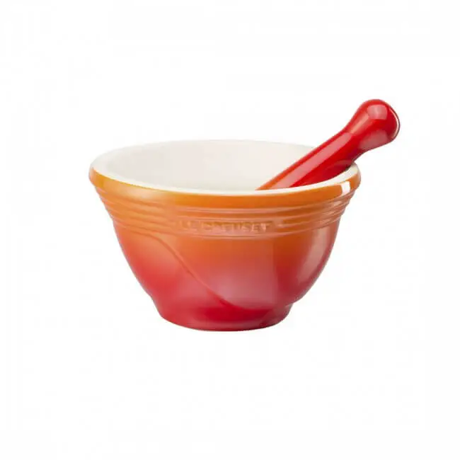 Premium Le Creuset vijzel 300 ml aardewerk vulcanique