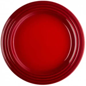 Flitsaanbieding Le Creuset dessertbord ø 22 cm aardewerk kersrood