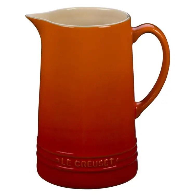 Le Creuset karaf 1,5 liter aardewerk vulcanique Shop Nu
