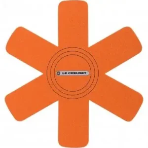 Lage Prijs Le Creuset Les Forgées pannenbeschermer oranje 3 stuks