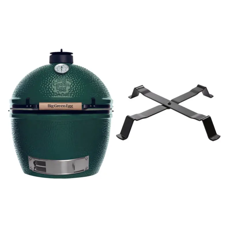 Big Green Egg Extra Large barbecue ø 67,5 cm keramiek groen met Table Nest Populair