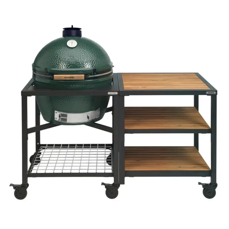 Big Green Egg Modular Outdoor Workspace compleet systeem Wood-Wood-Wood incl. XXL barbecue Goedkoop