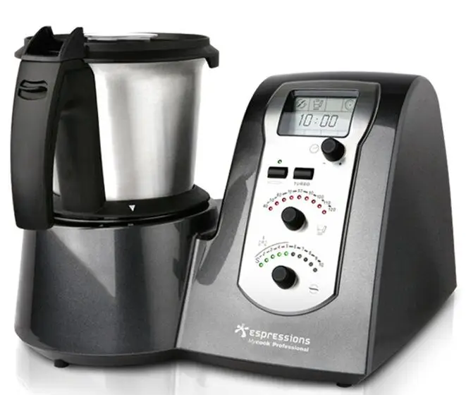 Espressions Mycook Professional keukenmachine 2 liter zwart Betaalbaar