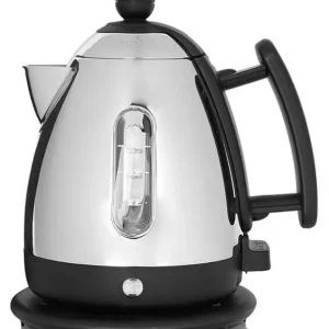 Dualit Lite waterkoker 1 liter rvs zwart Uitverkoop