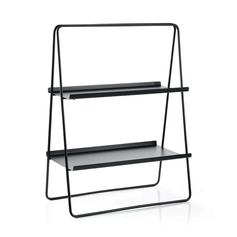 Zone Denmark A-Table bijzettafel 53 x 29 x 75 cm metaal zwart Actieprijs