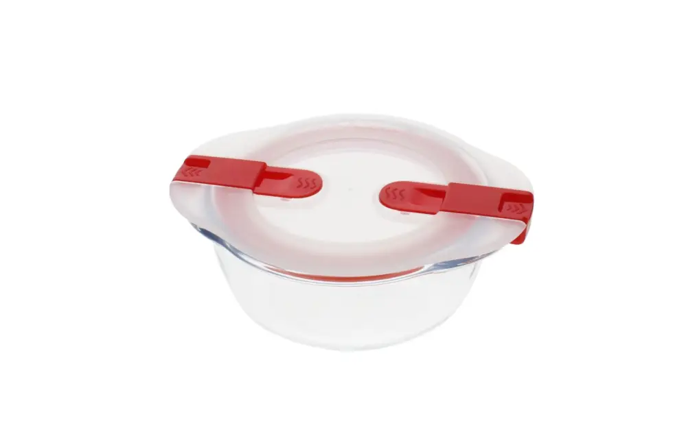 Hete Deal Pyrex Cook & Heat ronde ovenschaal met deksel 0.35 L glas