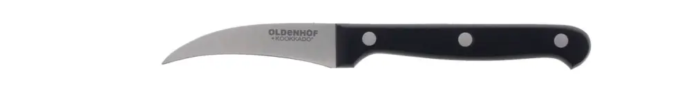 Oldenhof tourneermes 6 cm kunststof zwart Lage Kosten