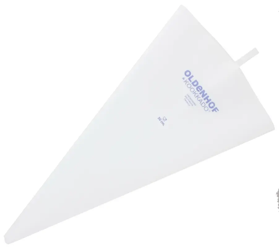 Oldenhof spuitzak 50 cm nylon wit Nieuw