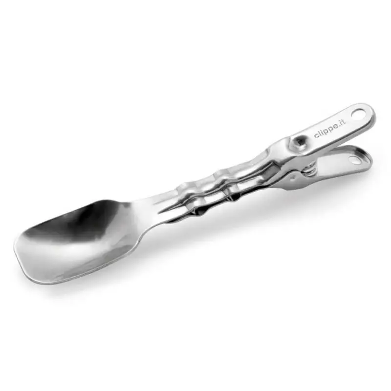 Flitsaanbieding Clippe Aio theelepel klem 12,7 cm rvs