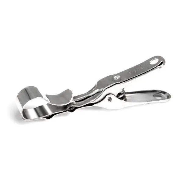 Clippe Keys sleutelhanger met klem 8,1 cm rvs Snelle Levering