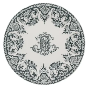 Nieuw Gien Monogramme dinerbord ø 27,5 cm keramiek groen