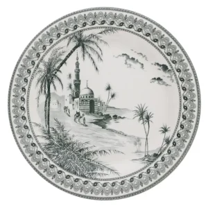 Superprijs Gien Vue Orient dinerbord ø 27,5 cm keramiek crème