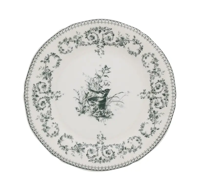 Gien Oiseau dessertbord ø 22 cm keramiek crème Exclusieve Aanbieding