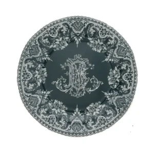 Gien Monogramme dessertbord ø 22 cm keramiek crème Lage Prijs