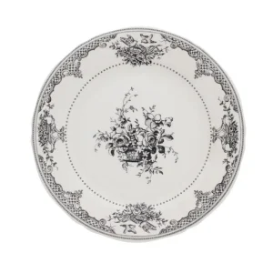 Korting Gien Fleurs dessertbord ø 22 cm keramiek crème