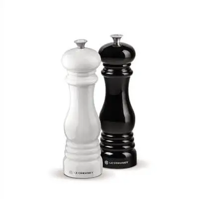 Le Creuset peper- en zoutmolen 21 cm kunststof zwart/wit 2-delig Goedkoop