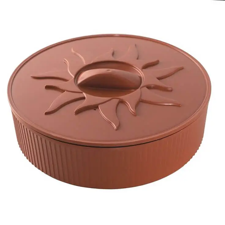Nordic Ware magnetron Tortillawarmer ø 27 cm kunststof bruin Premium