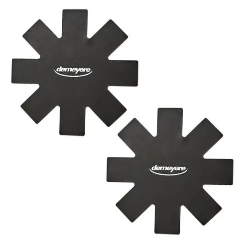 Actieprijs Demeyere Alu Pro pannenbeschermer ø 40 cm zwart 2 stuks