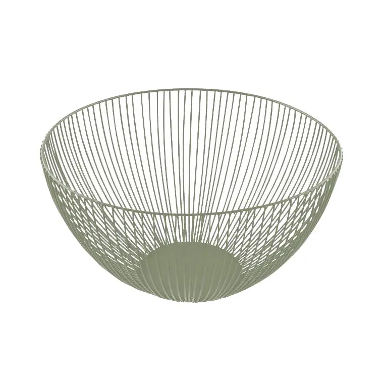Point-Virgule Wire fruitmand ø 25 cm saliegroen Hoge Kwaliteit