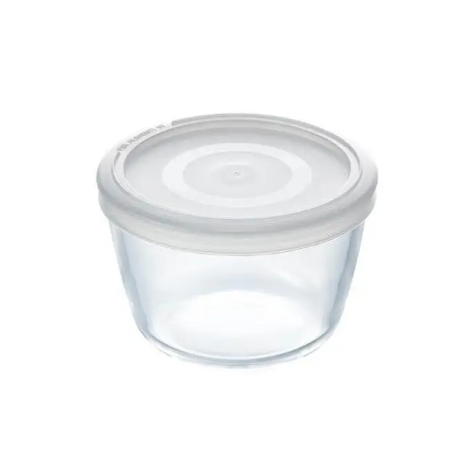 Beperkt Aanbod Pyrex Cook & Freeze ronde schaal met deksel 0,6 liter glas