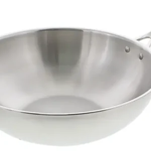 Premium Cristel Castel'Pro Multiply wok met vaste greep ø 32 cm rvs