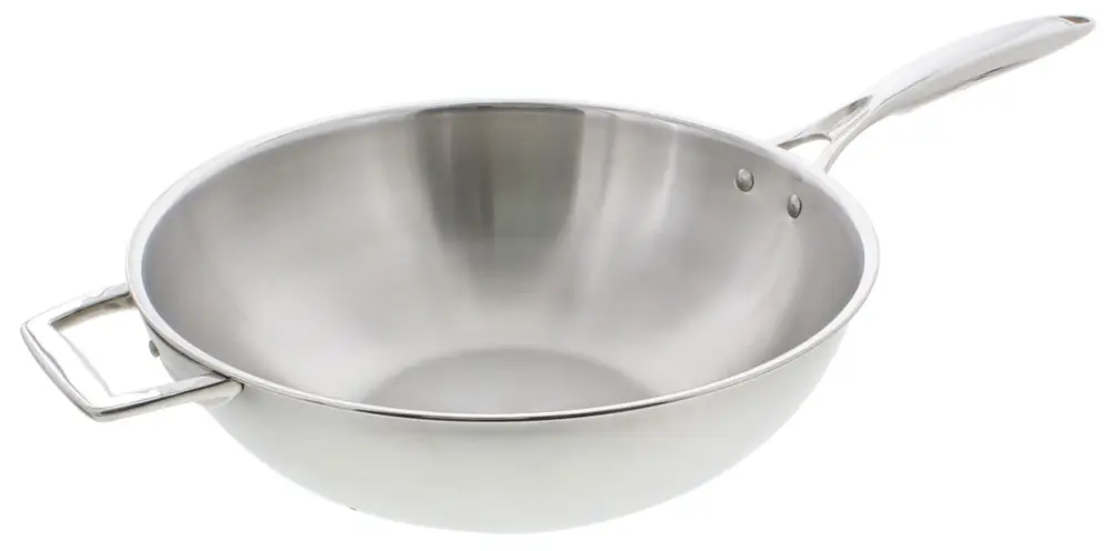 Premium Cristel Castel'Pro Multiply wok met vaste greep ø 32 cm rvs