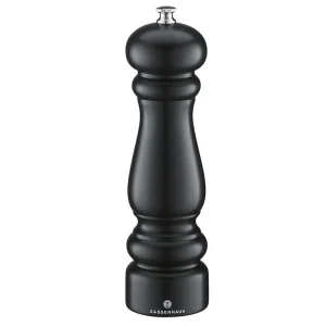 Dagaanbieding Zassenhaus Potsdam zoutmolen 20 cm hout mat zwart