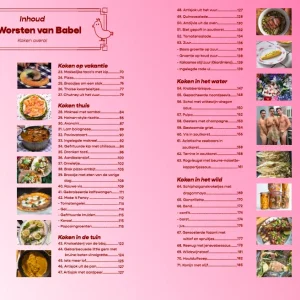Nu Kopen De Worsten van Babel koken overal
