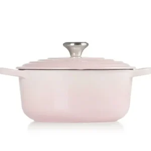 Le Creuset Signature braadpan 2,4 liter ø 20 cm gietijzer Shell Pink Direct Verzonden