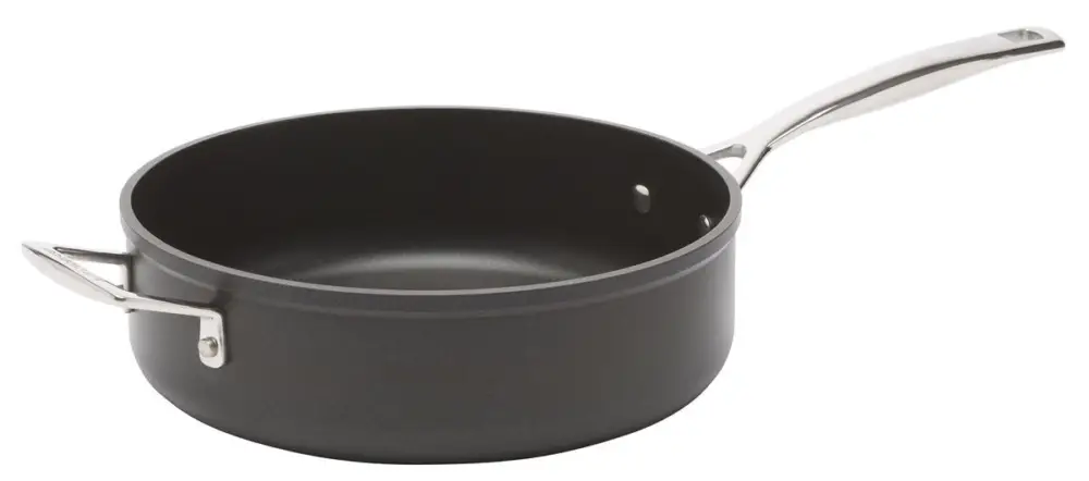 Premium Le Creuset Les Forgées sauteerpan met rechte wand en tegengreep ø 26 cm aluminium