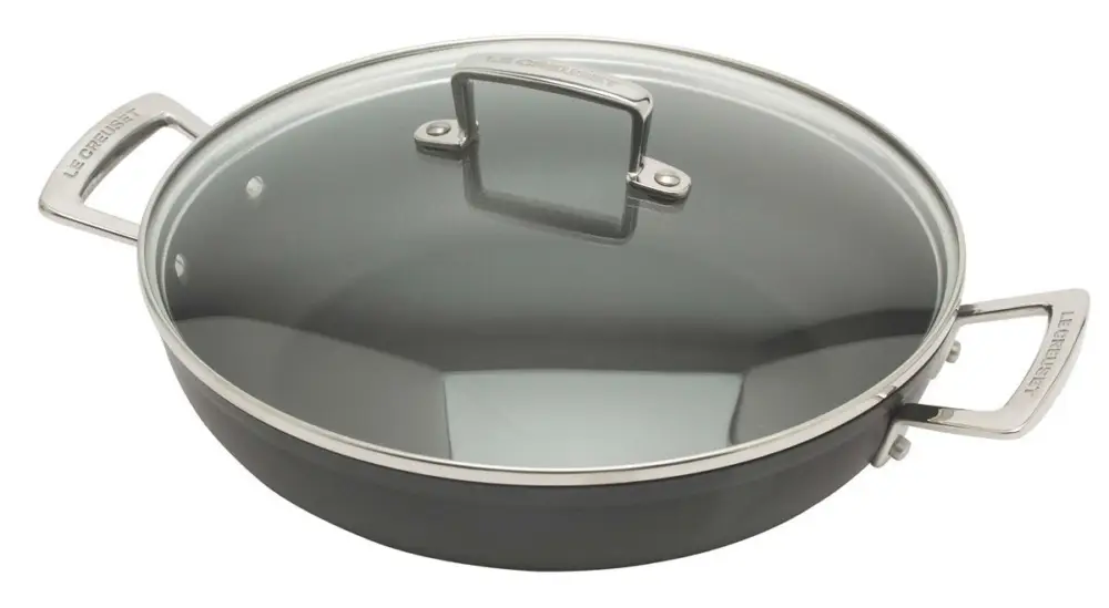 Le Creuset Les Forgées Provençaalse sauteerpan ø 28 cm aluminium Gratis Retour