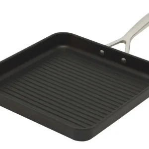 Le Creuset Les Forgées grillpan vierkant 28 x 28 cm aluminium Gratis Retour