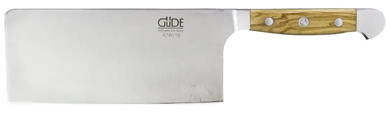 Güde Alpha Olive hakbijl 18 cm olijfhout Seizoensaanbieding