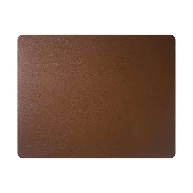 Meest Verkocht Finesse Skin Natur Brick placemat 35 x 45 cm leer Cognac
