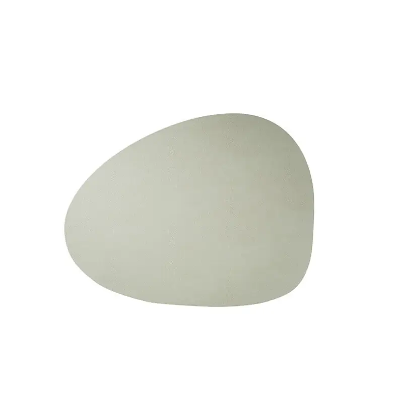 Hoge Kwaliteit Finesse Skin Natur Pebble placemat 40 x 46 cm leer Laurel