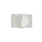 Finesse Skin Natur servetring ø 4 cm kunstleer Simply White Gratis Retour