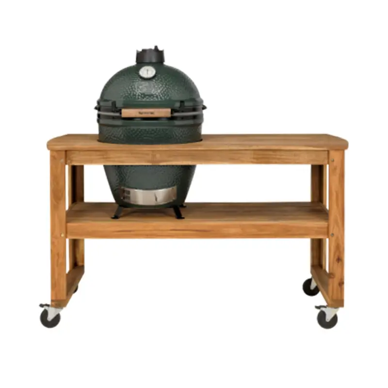 Goedkoop Big Green Egg Table incl. nest, wielen en Large barbecue