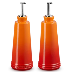 Le Creuset olie- en azijnset 300 ml aardewerk vulcanique Superprijs
